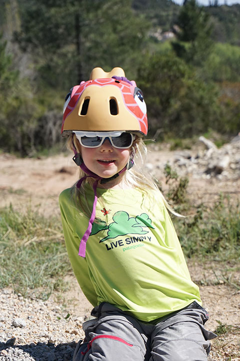 randonnée vélo famille t shirt anti UV enfant velo