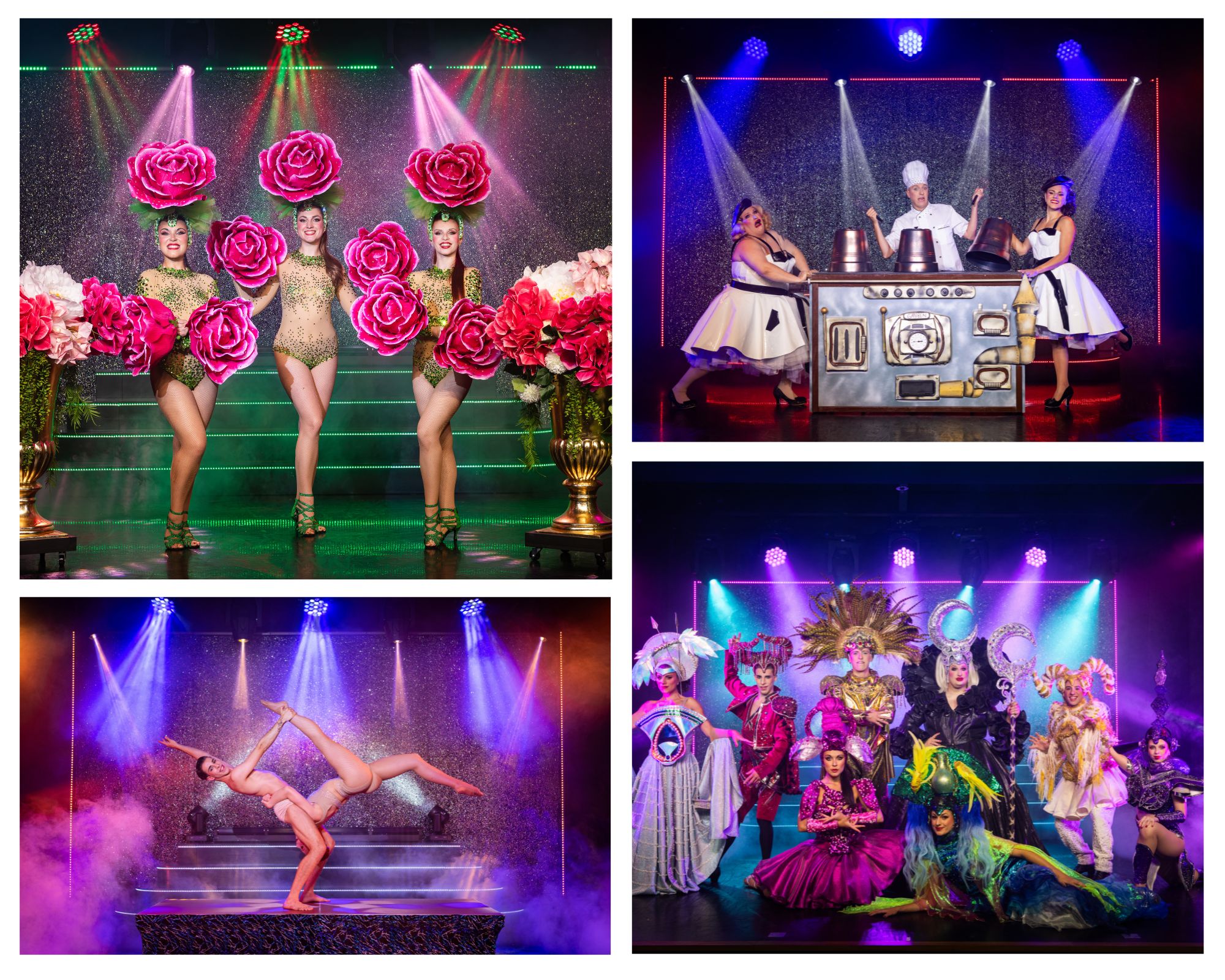 Cabaret en Saône-et-Loire, le Moulin du Lac : des costumes et scénographies féériques