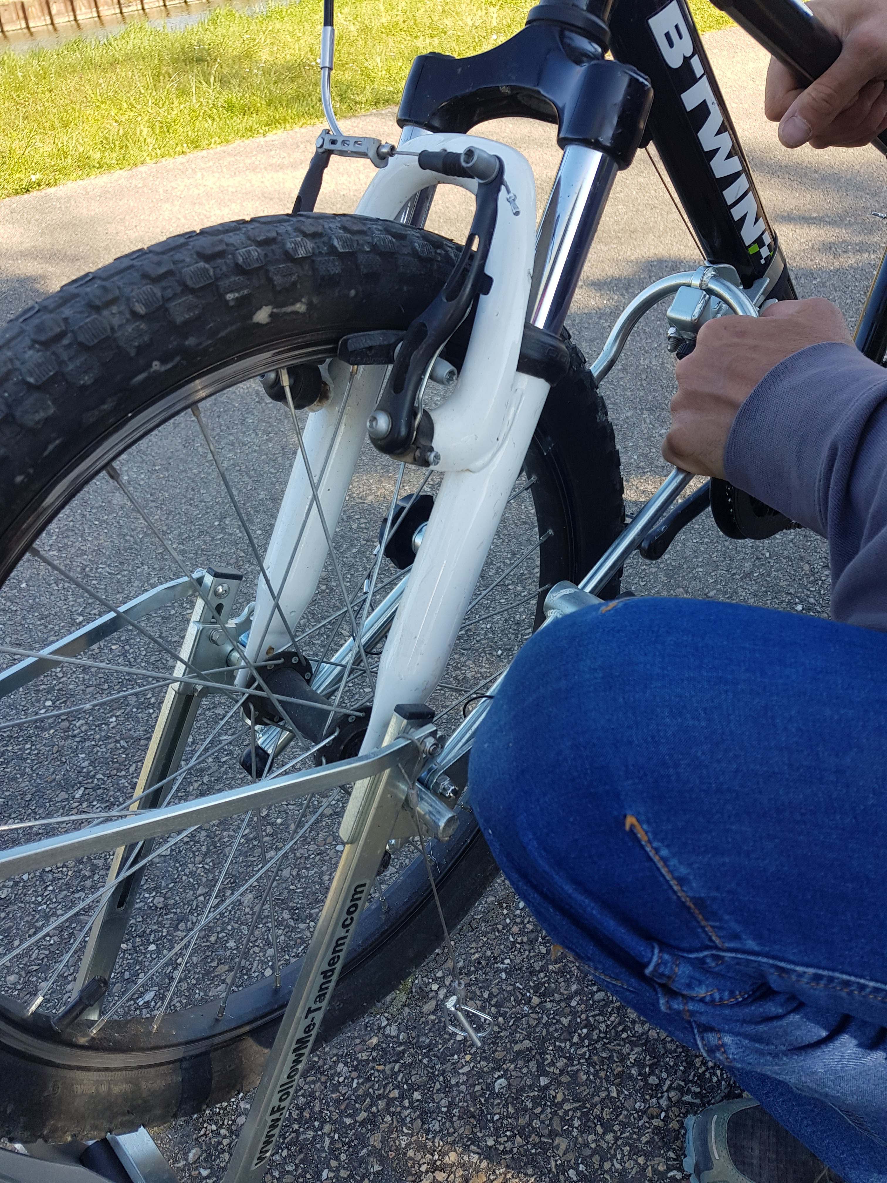 Test et avis du système de traction Tirevélo pour les enfants - Guix On Bike