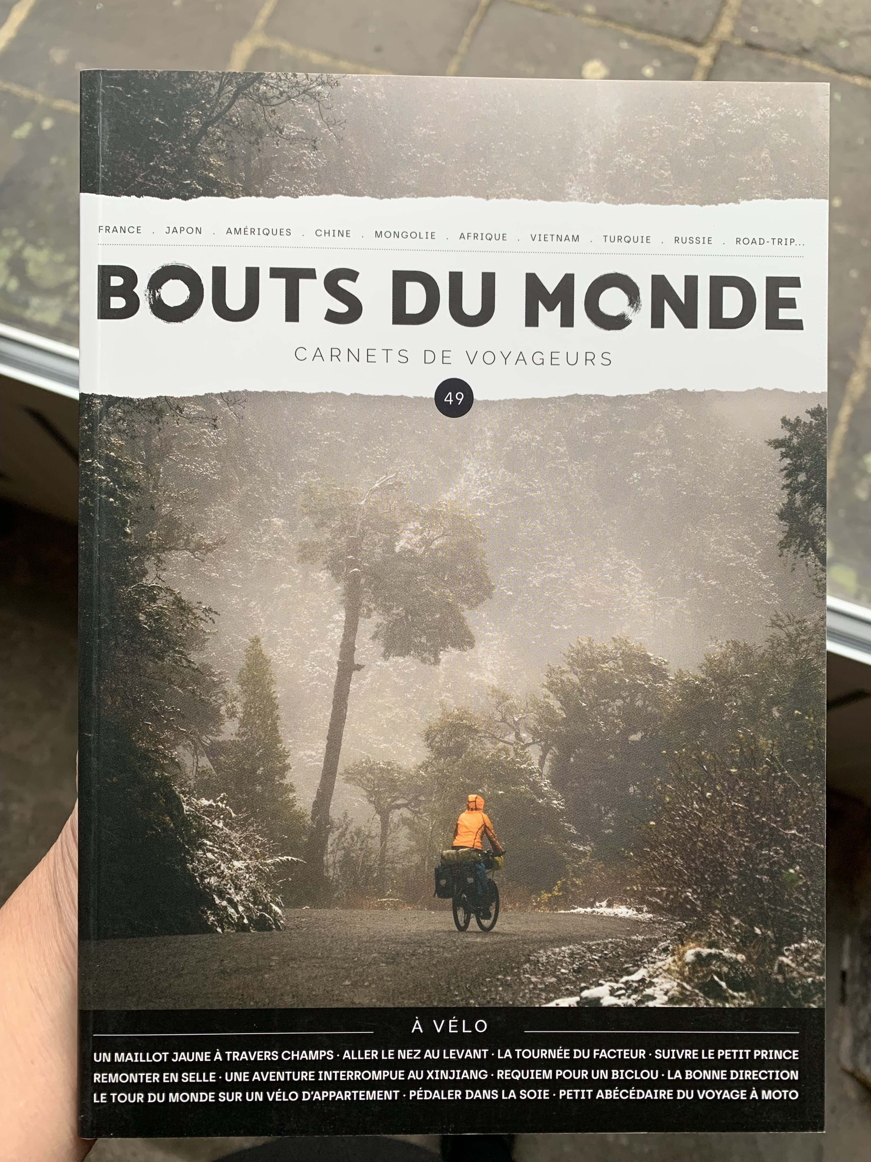 lire en famille_La revue « Bouts du Monde – Carnets de voyageurs » n° 49 « A vélo