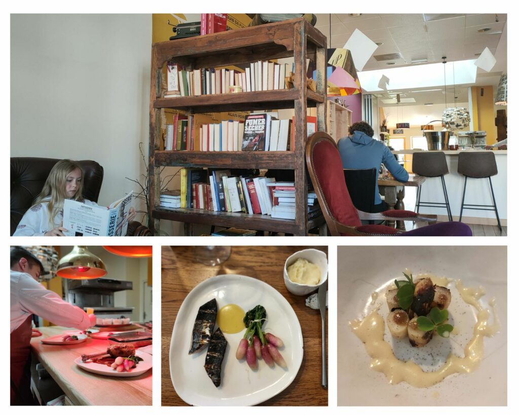restaurant l'imprimerie pendant des vacances en famille dans les Vosges