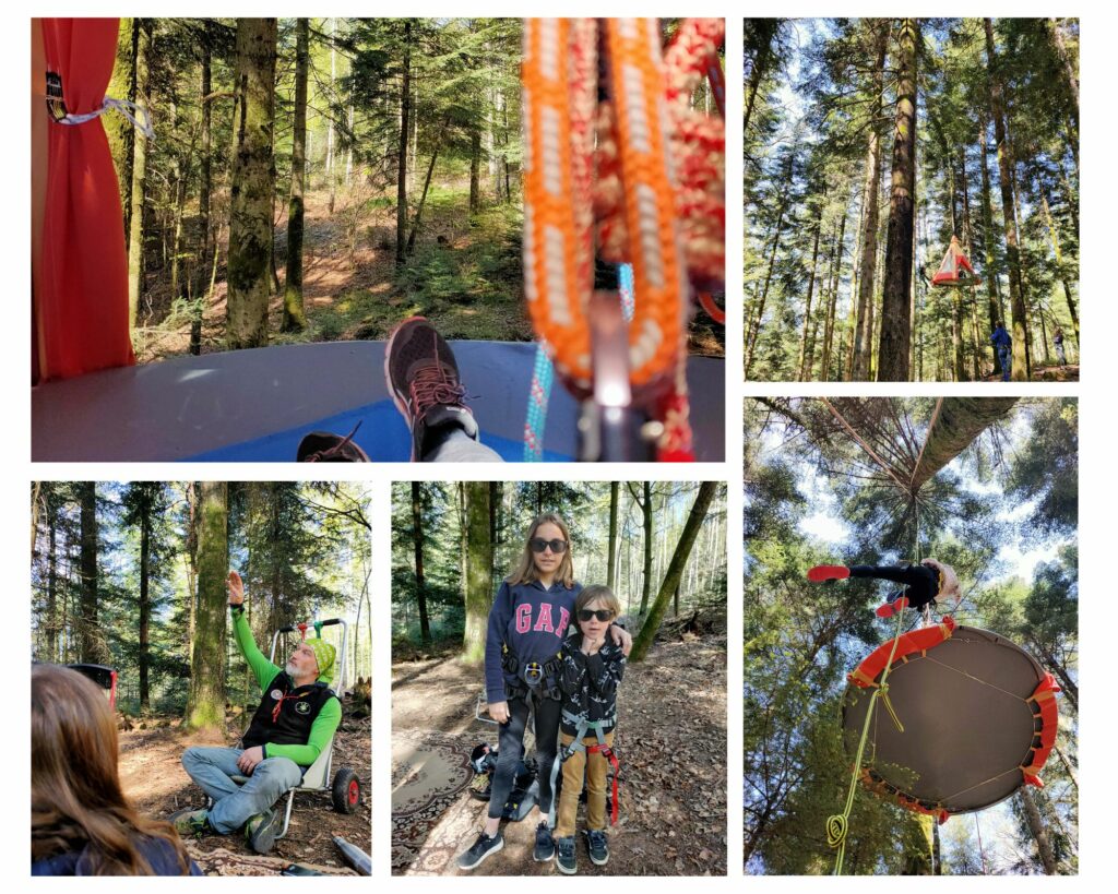 vacances en famille dans les Vosges équilibre access