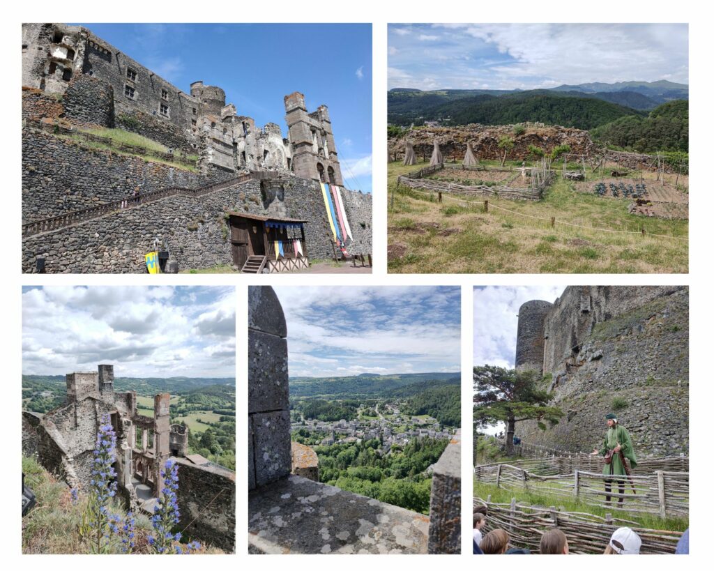 chateau de murol en famille