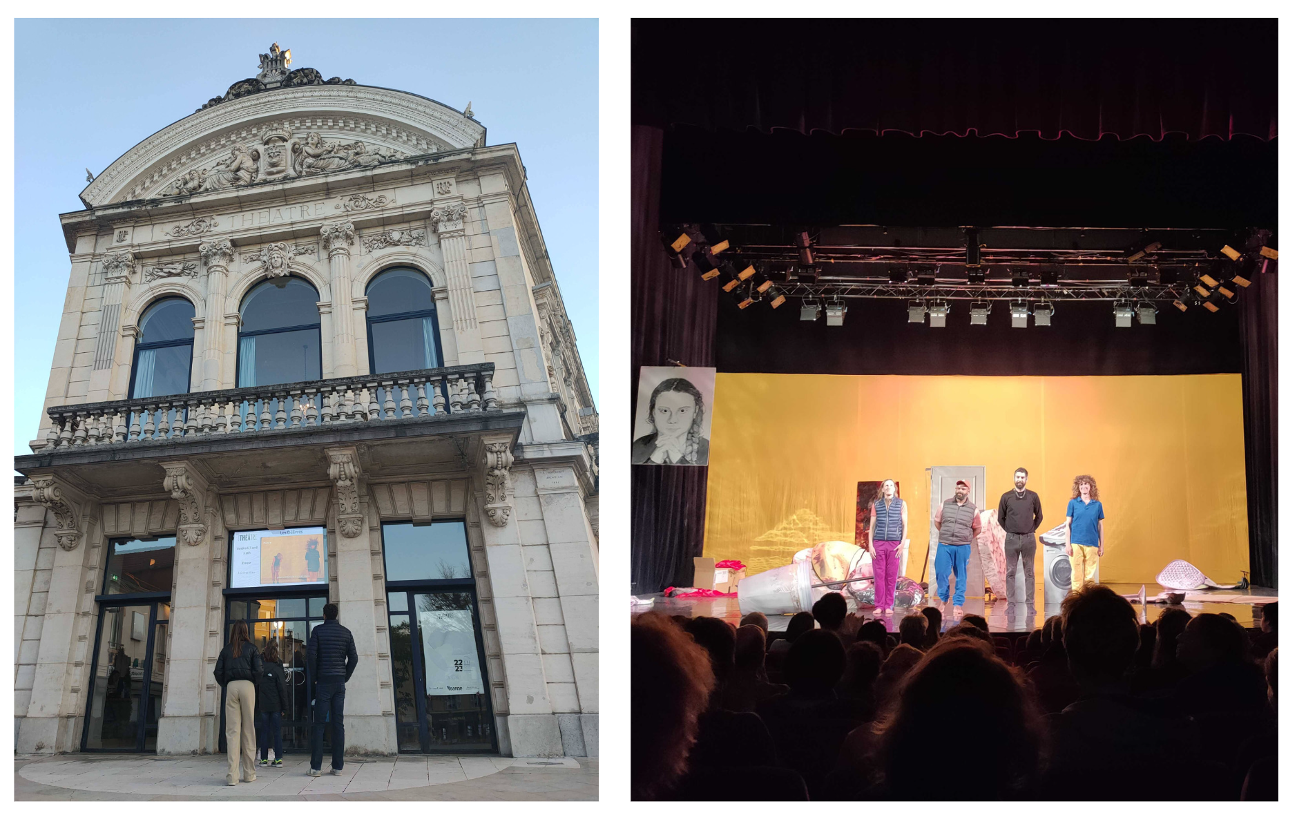 Le Théâtre au centre ville de Roanne roannais