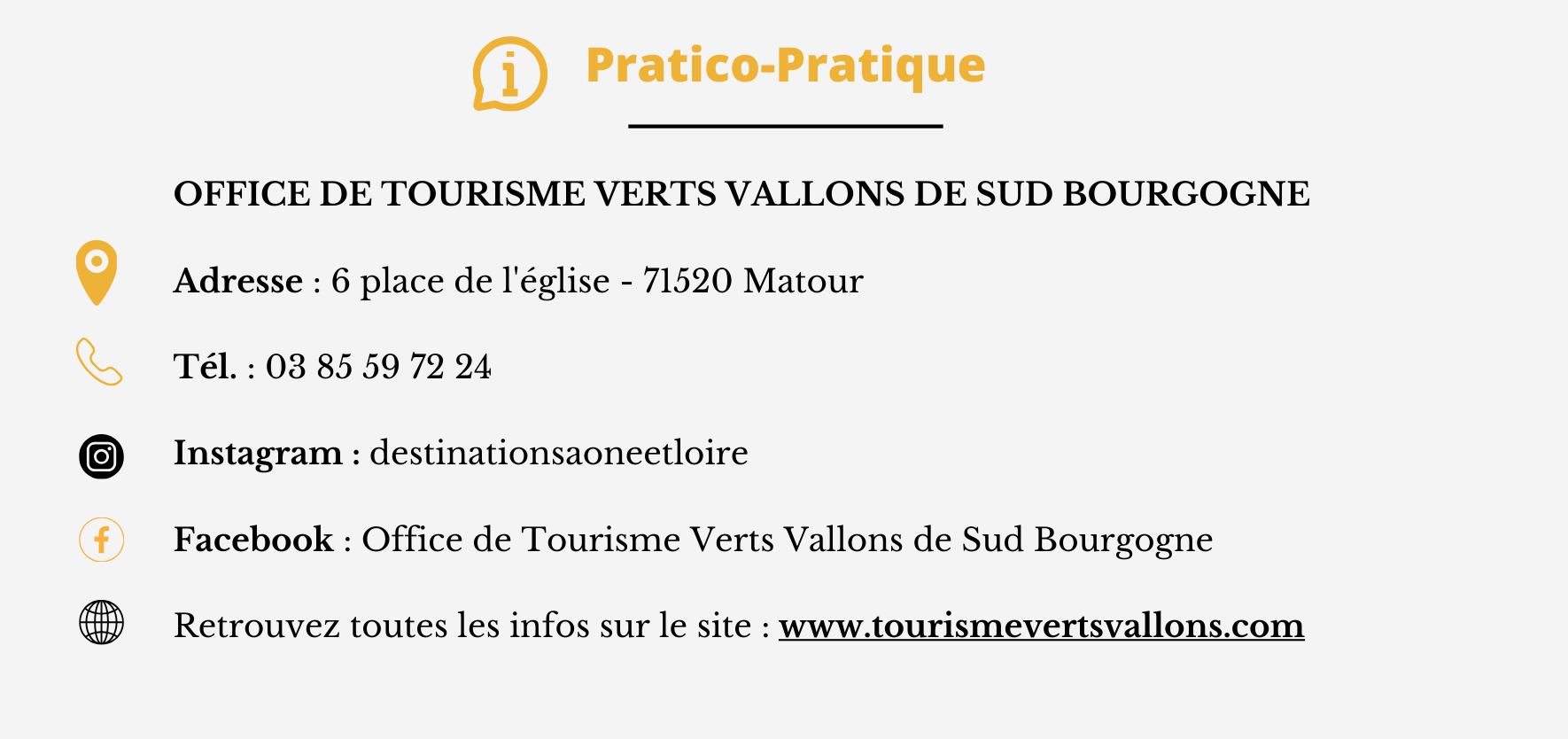 Pratico Pratique des Verts Vallons Bourgogne du Sud