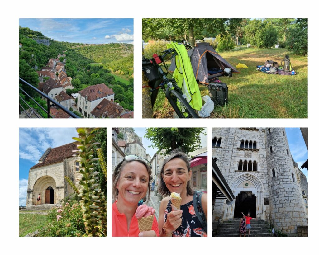 villages et paysages naturels sur la V87, véloroute de cyclotourisme débutant