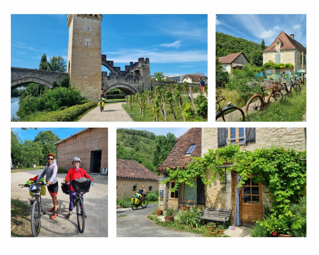 paysages du lot sur la véloroute V87