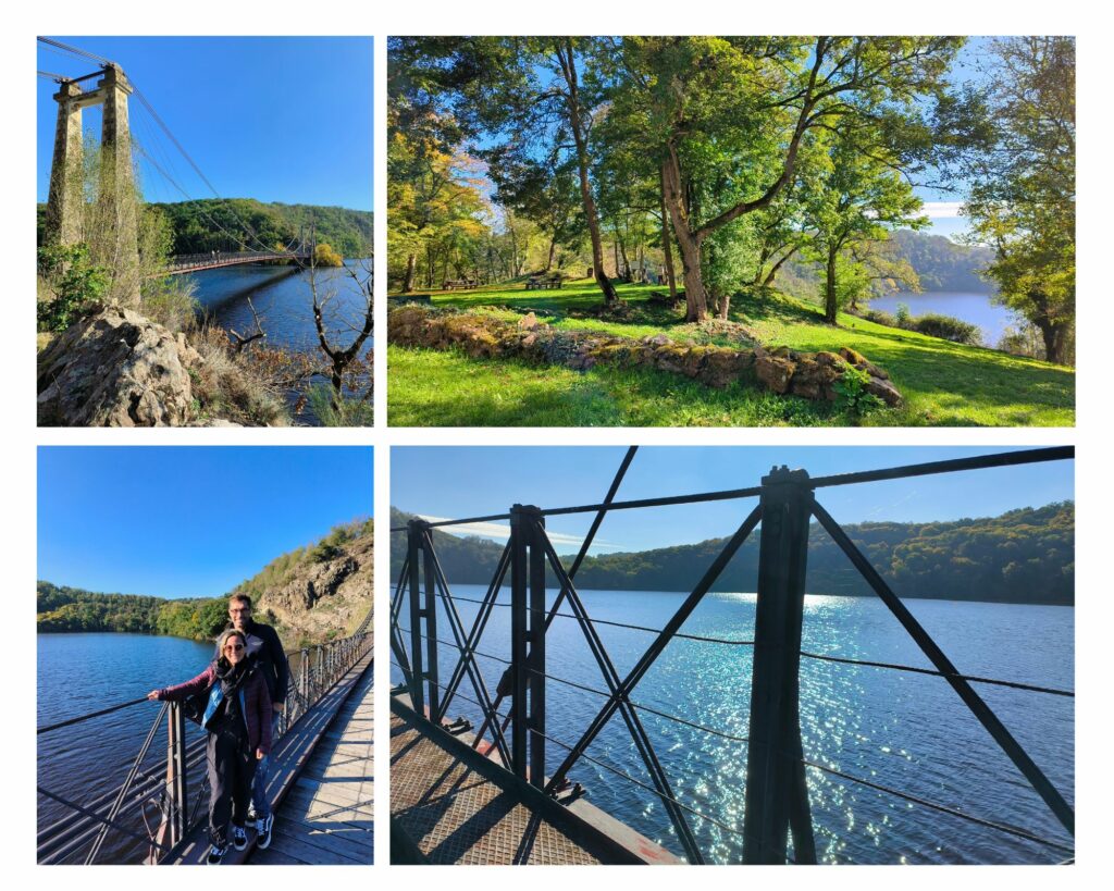 village Sainte-Radegonde pont suspendu village Sainte-Radegonde pont suspendu