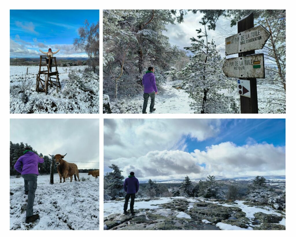 puy de la tuile séjour à Chaudes-Aigues