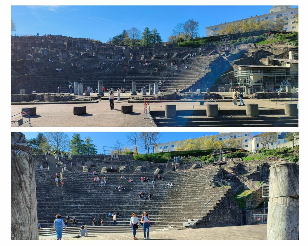théâtre Gallo-Romain à Lyon en famille théâtre Gallo-Romain à Lyon en famille