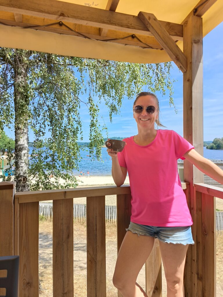 vacances en famille sur le lac de Vassivière